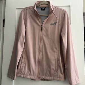 New Balance light pink windbreaker